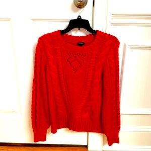 NWT Talbots Red Sweater, Small